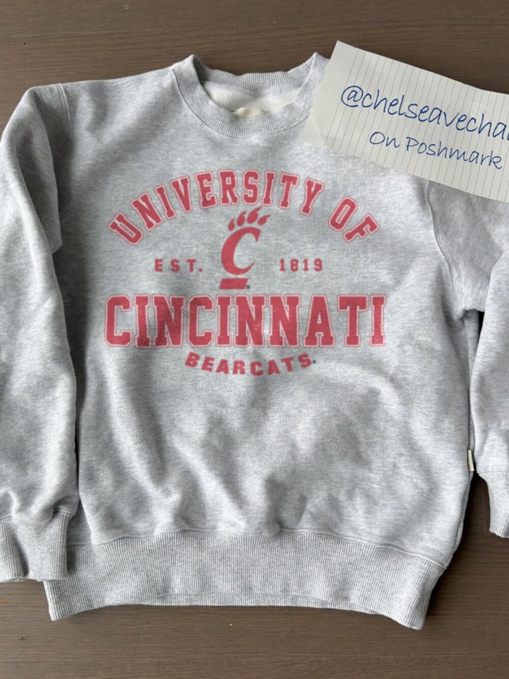 Vintage University of Cincinnati Bearcats Football Sweatshirt, Retro NCAA Shirt